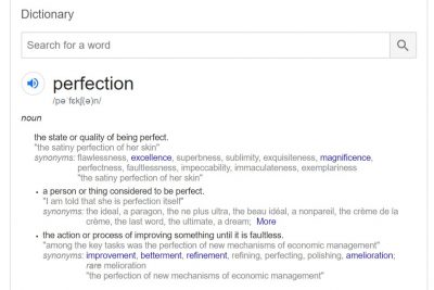 How perfection threatens everything you love.